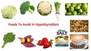 foods to avoid for hypothyroidism